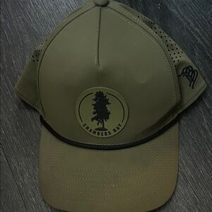 Branded Bills Chambers Bay Golf Hat Cap Olive Green Rope Snapback Men